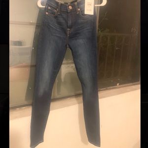 7 For All Mankind Jeans - High Waist Ankle - Skinny - Gwenevere - Size 23